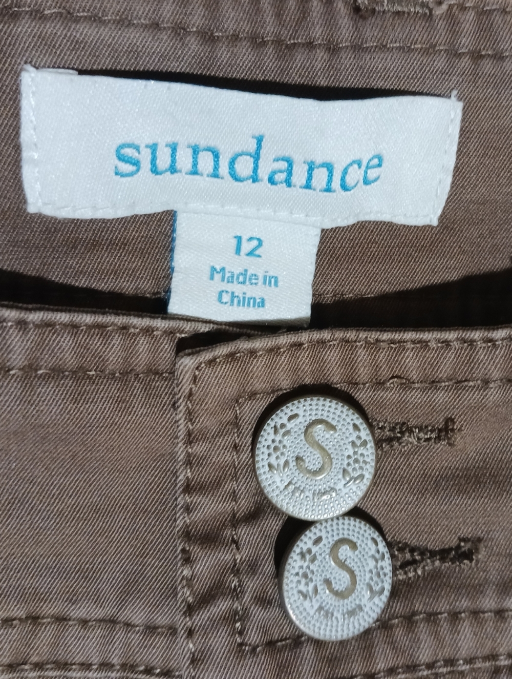Sundance Melbourne Embroidered Jogger Pants Zipper Hem - Picture 7 of 11
